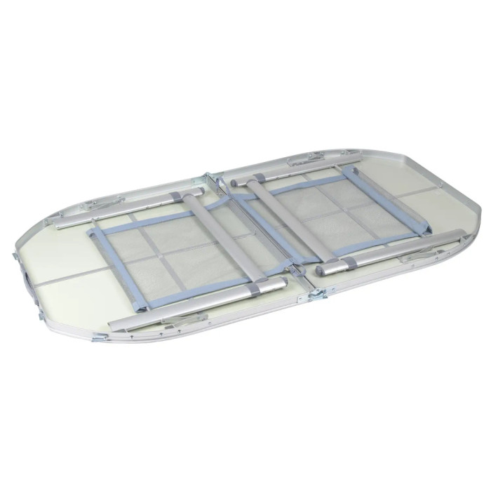 Стол Bo-Camp Premium Oval 150x80 cm Grey (1404405)  