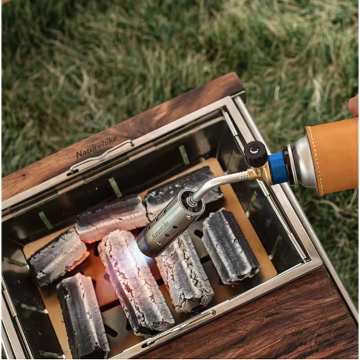 Насадка-горелка Naturehike NH20RJ003 для газового баллона с адаптером и зажигалкой  