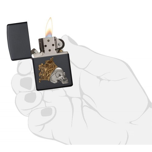 Зажигалка Zippo King Skull 29100  