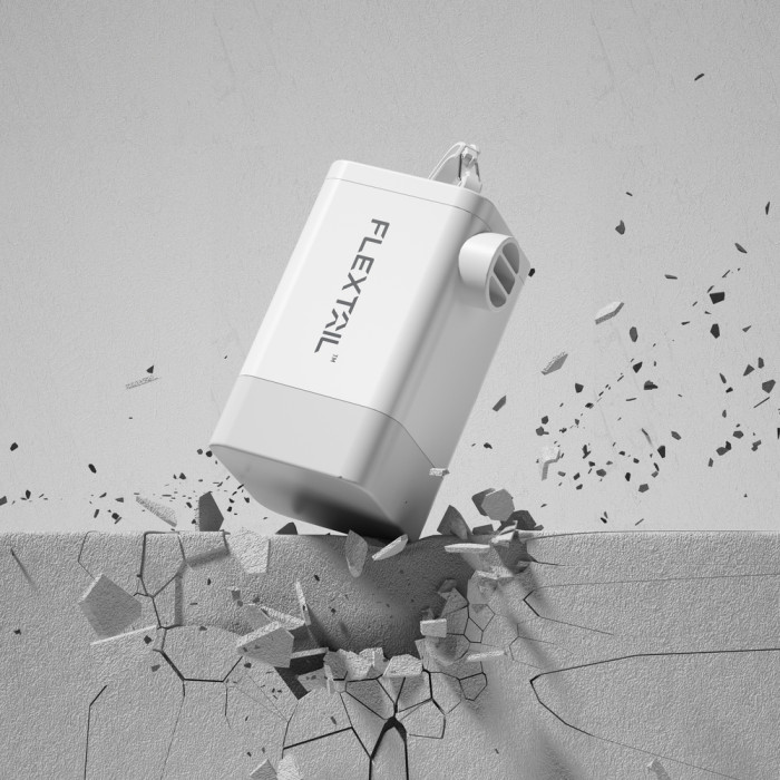 Насос-фонарь-powerbank кемпинговый Flextail Max Pump 2 Plus, белый  