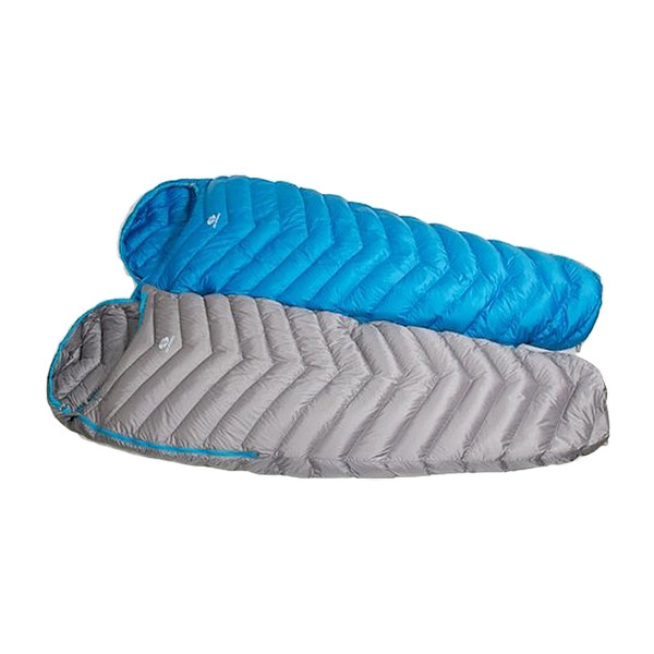 Спальный мешок Sir Joseph Double Attack II, синий/синий, 190 (левый/правый)  