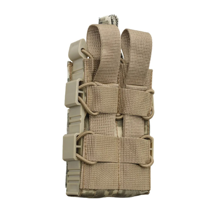 Подсумок Ukrarmor одинарный (пластиковый) для магазина АК/AR Пиксель  