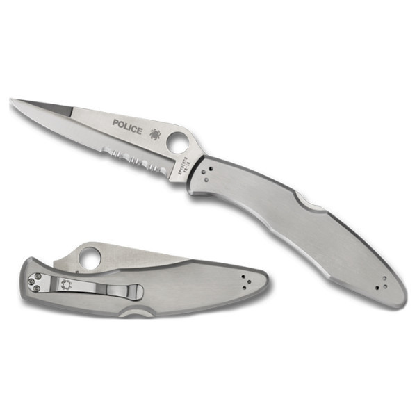 Нож Spyderco Police, полусеррейтор C07PS  