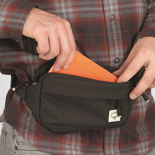 Поясная сумка Osprey Arcane Waist Stonewash - черная  