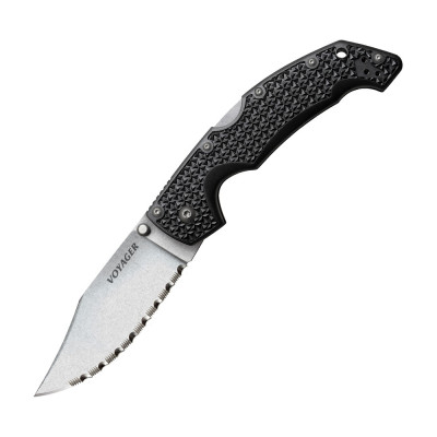 Нож Cold Steel Medium Voyager Clip Point Serr