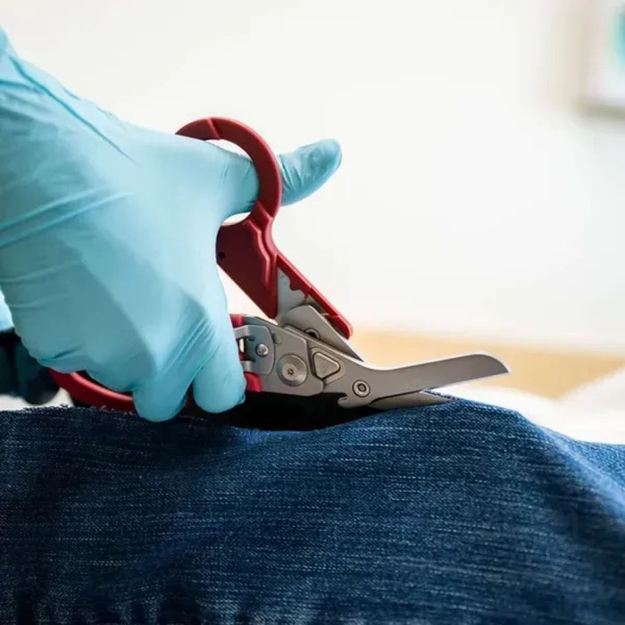 Ножницы Leatherman Raptor Rescue, красно-розовые, utility чехол  