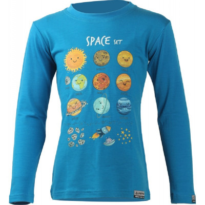 Термофутболка Lasting AVE 5151 голубая, детская, размер 110