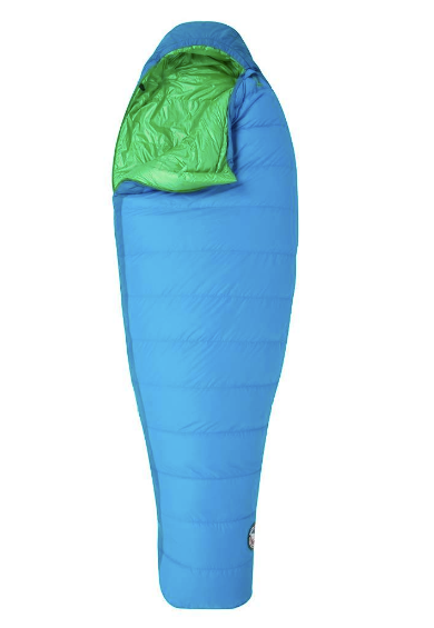 Спальник Big Agnes Mirror Lake 20 (600 Downtek) Regular blue/green - RIGHT  