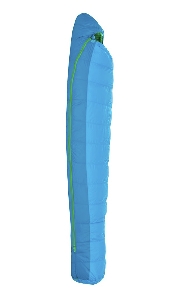 Спальник Big Agnes Mirror Lake 20 (600 Downtek) Regular blue/green - RIGHT  
