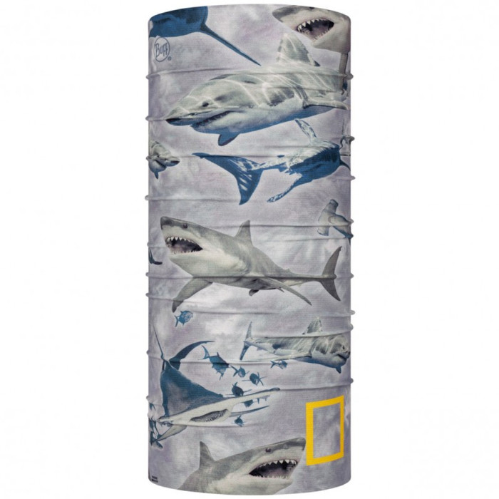Шарф-труба Buff Coolnet UV+ Sile Light Grey  