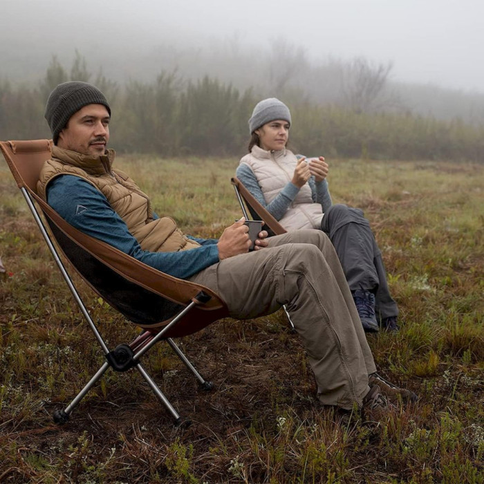 Кресло складное Naturehike NH20JJ036, темно-зеленое  