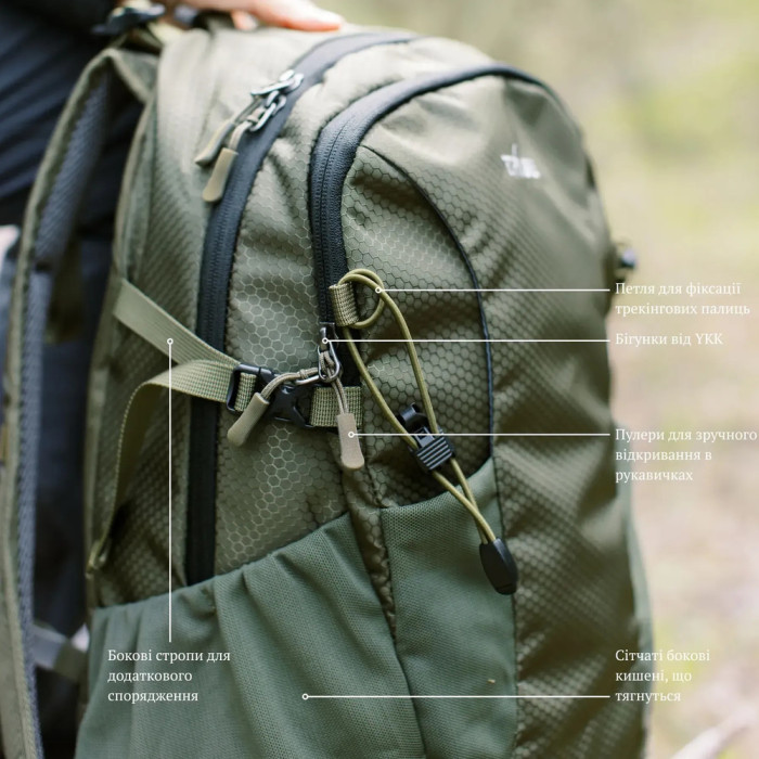 Рюкзак Tribe Urban 25 л T-IC-0022-olive  