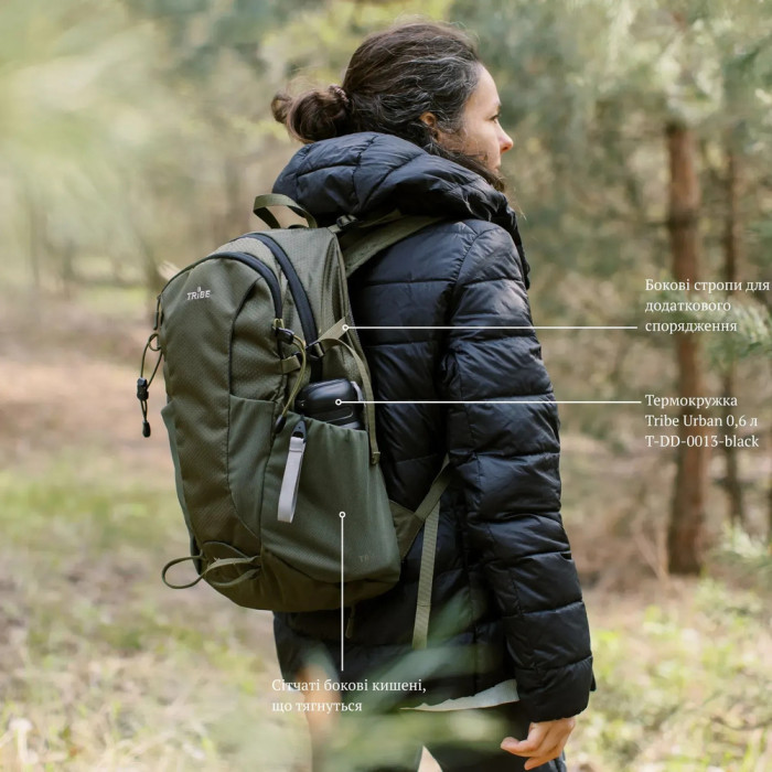 Рюкзак Tribe Urban 25 л T-IC-0022-olive  