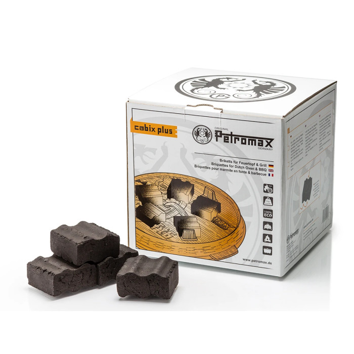 Брикеты угольные Petromax Cabix Plus Briquettes for Dutch Oven and BBQ 3 кг  