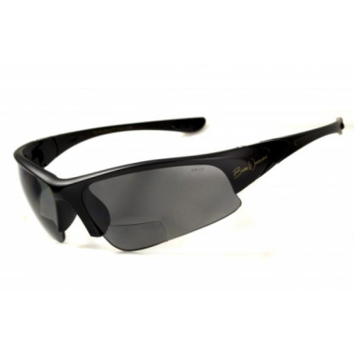 Очки BluWater Winkelman-1 polarized (+2.5 bifocal) (gray) черная бифокальная линза с диоптриями