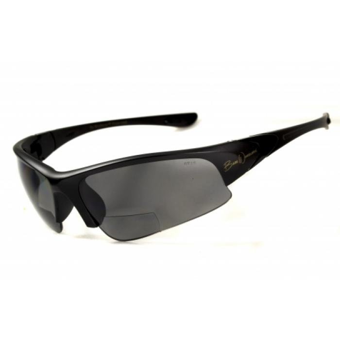Очки BluWater Winkelman-1 polarized (+2.5 bifocal) (gray) черная бифокальная линза с диоптриями