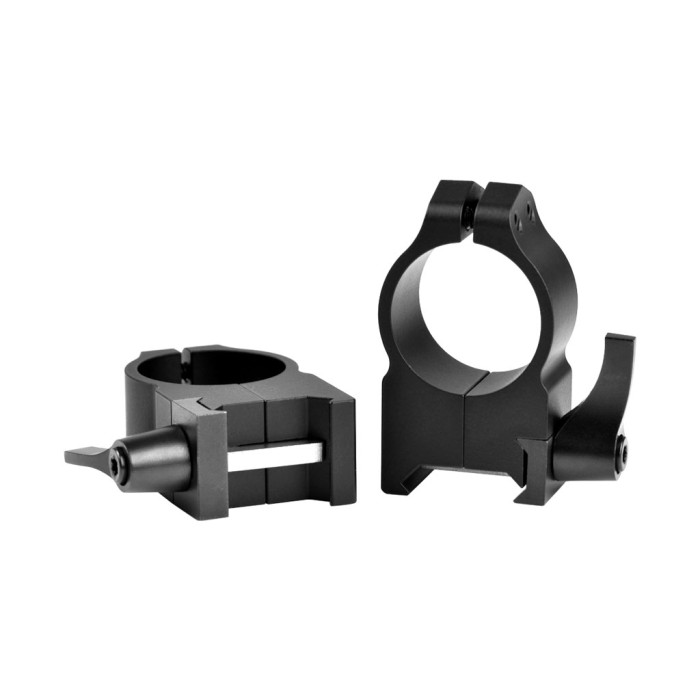 Кольца быстросъемные Warne Maxima Quick Detach Ring. d – 30 мм. Low. Weaver/Picatinny 