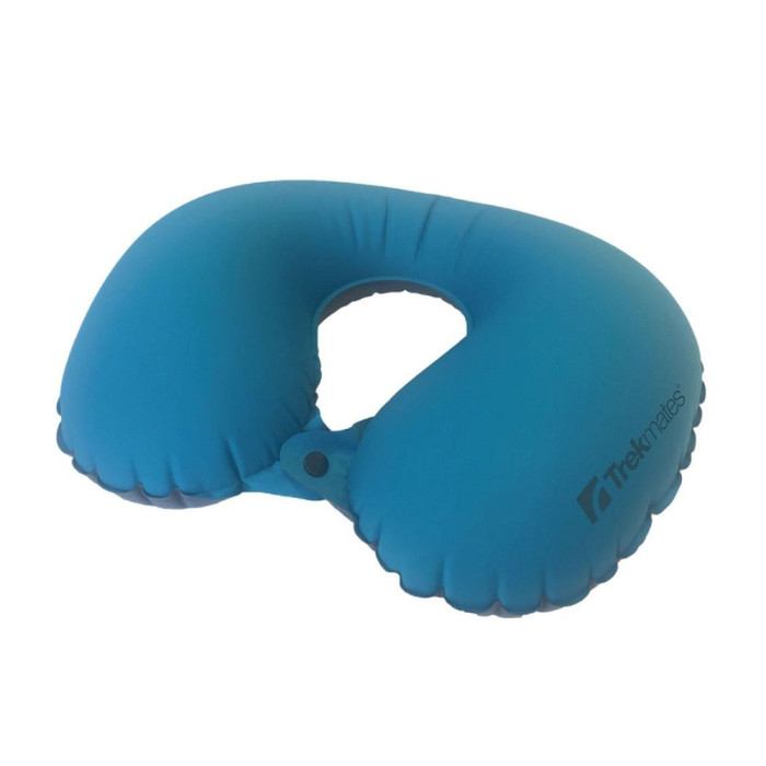 Подушка Trekmates Air Lite Neck Pillow TM-005259 teal - O/S - синий 
