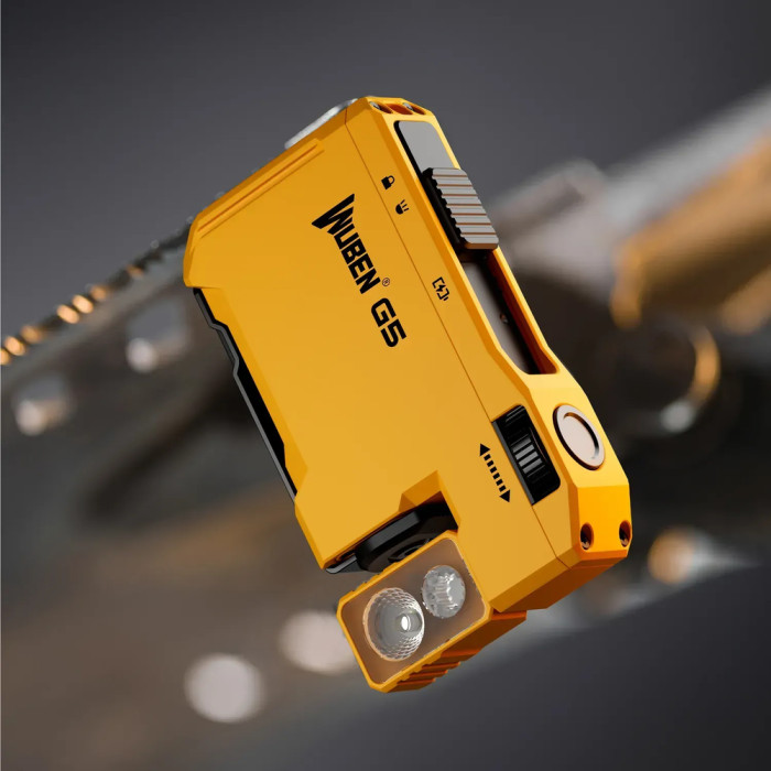 Фонарик ручной Wuben G5 Yellow  