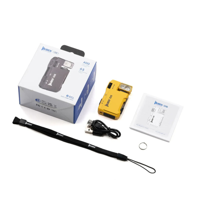 Фонарик ручной Wuben G5 Yellow  