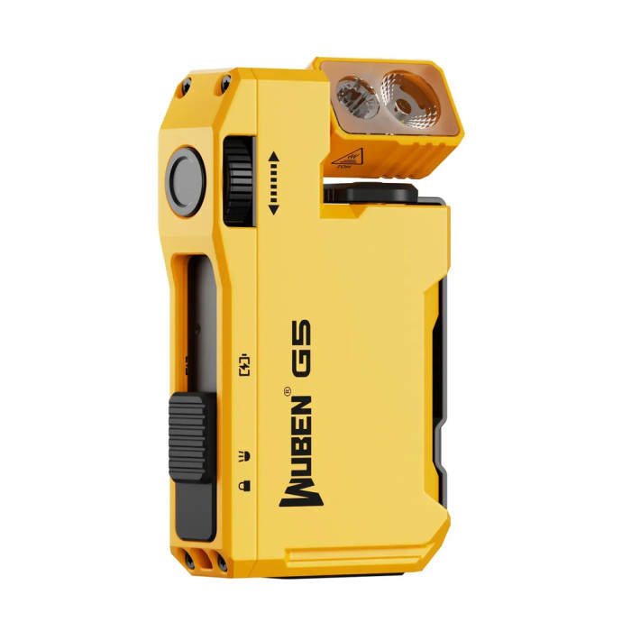 Фонарик ручной Wuben G5 Yellow  