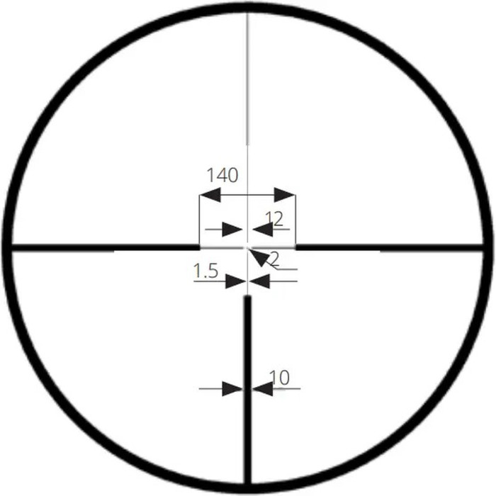 Оптический прицел Blaser INFINITY 1-7x28 iC, IVD, шина ZM/VM  