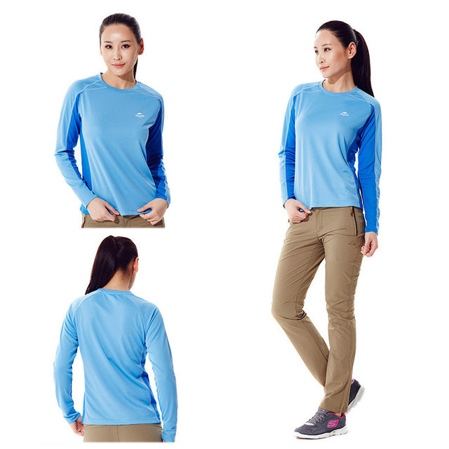 Термофутболка с длинным рукавом Naturehike NH T-shirt женская XL NH15S005-P  