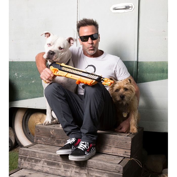 Солевая винтовка для охоты на насекомых Bug-A-Salt 3.0 - Черная  