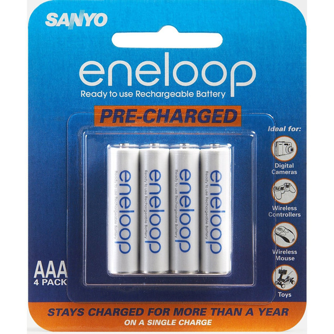 Аккумулятор Sanyo Eneloop AAA (AAA 800mAh)  