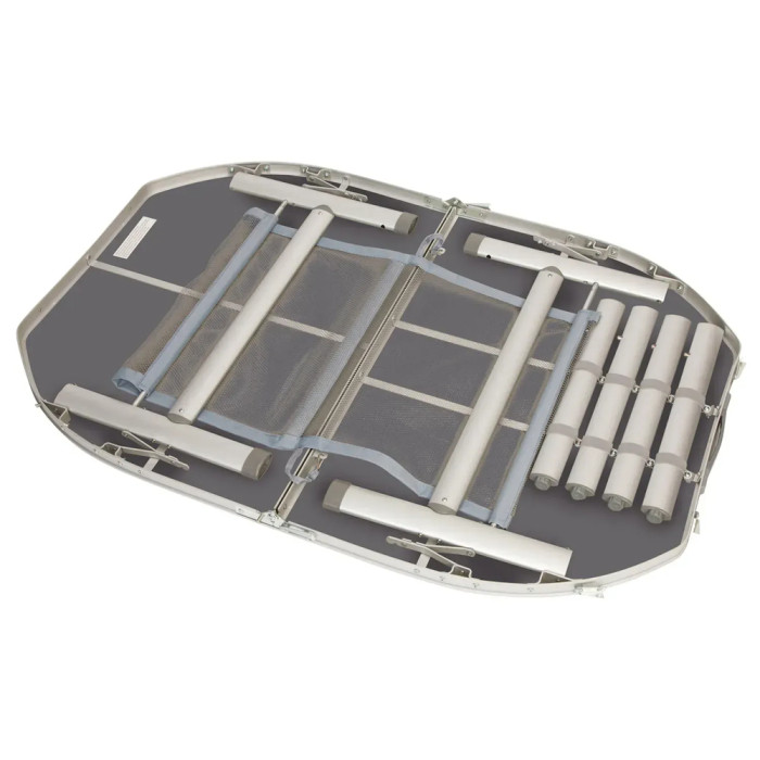 Стол Bo-Camp Case Model Oval 120x80 cm Grey (1404415)  