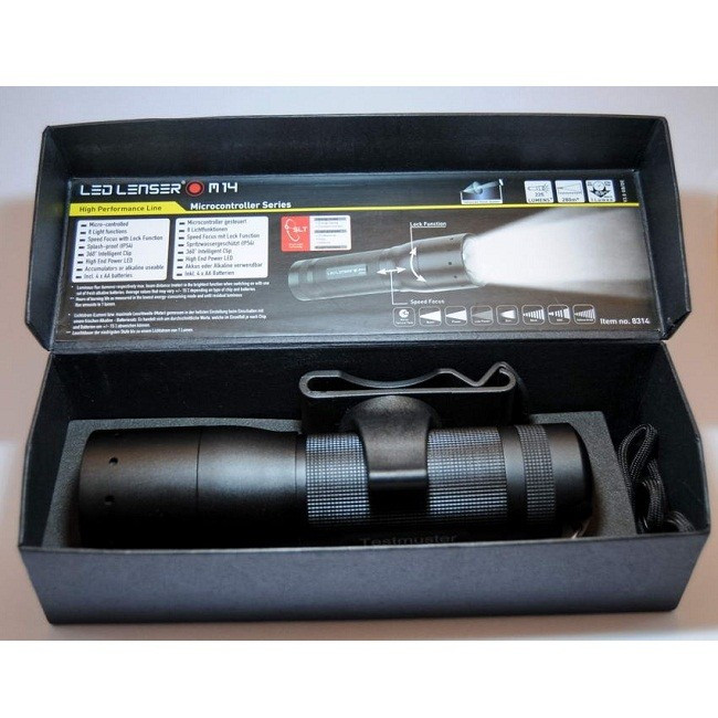 Карманный фонарь Led Lenser M14, 400 лм  