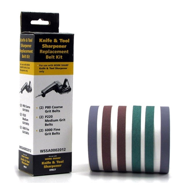 Набор лент WSKTS ASSORTED BELT KIT (6 лент) к точилке Work Sharp 
