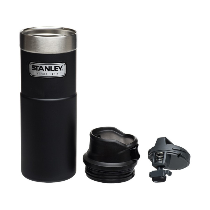 Термокружка Stanley Classic Trigger-action 470 мл Black  