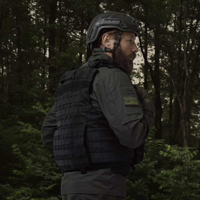 Плитоноска IBV. Черного цвета  