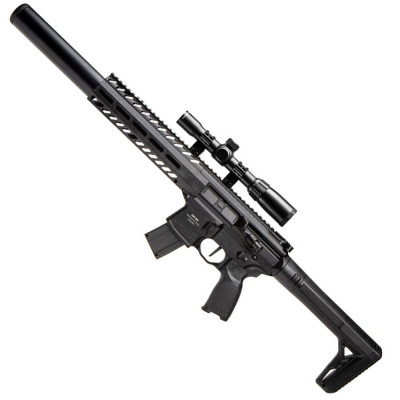 Пневматическая винтовка Sig Sauer MCX Air Rifle, Gen II с прицелом, калибр .177