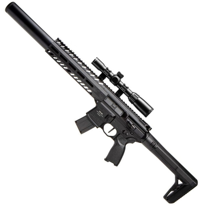 Пневматическая винтовка Sig Sauer MCX Air Rifle, Gen II с прицелом, калибр .177  
