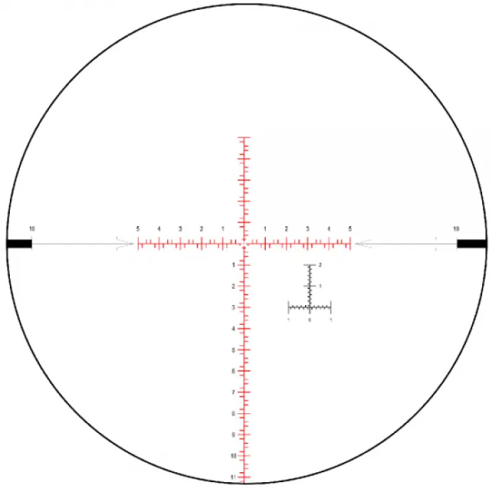 Прицел Nightforce NX8 2.5-20×50 F1 ZeroS Dig PTL. Сетка Mil-C с подсветкой  