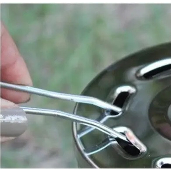 Насадка Сила дожигатель-обогреватель для туристической горелки и плиты  