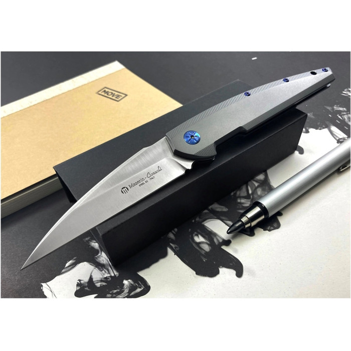 Нож Maserin Solar, D2, титан  
