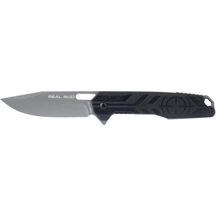 Нож Real Avid RAV-7, Titanium, G10 black  