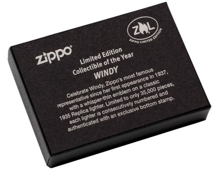 Зажигалка Zippo Limited Edition Windy Girl 28729  