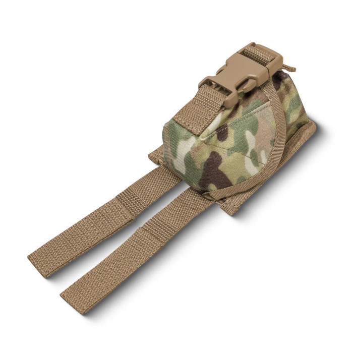 Подсумок Ukrarmor под гранату. Крепеж Molle. Cordura 500D Мультикам  