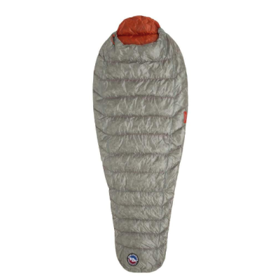 Спальник Big Agnes Pluton Ul 40 (850 Downtek) Long gray/pumpkin - LEFT