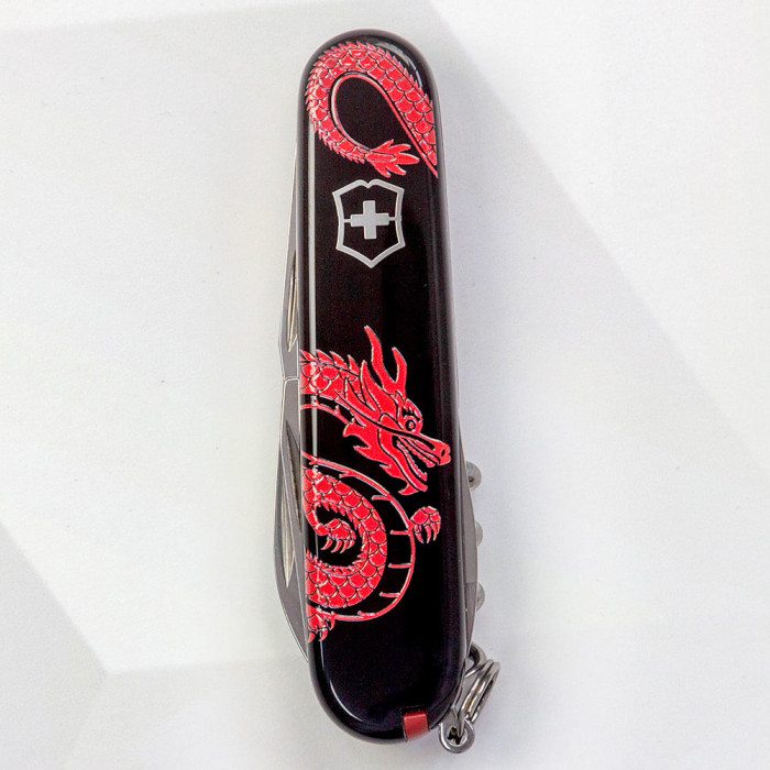 Складной нож Victorinox SPARTAN ZODIAC Красный дракон 1.3603.3.Z3361u  
