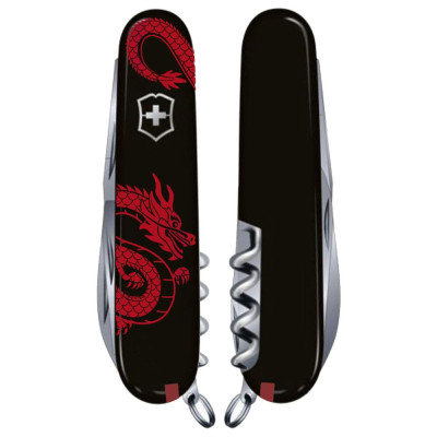 Складной нож Victorinox SPARTAN ZODIAC Красный дракон 1.3603.3.Z3361u