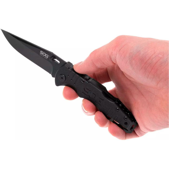 Нож SOG Salute Mini Black (SOG FF1101-CP)  