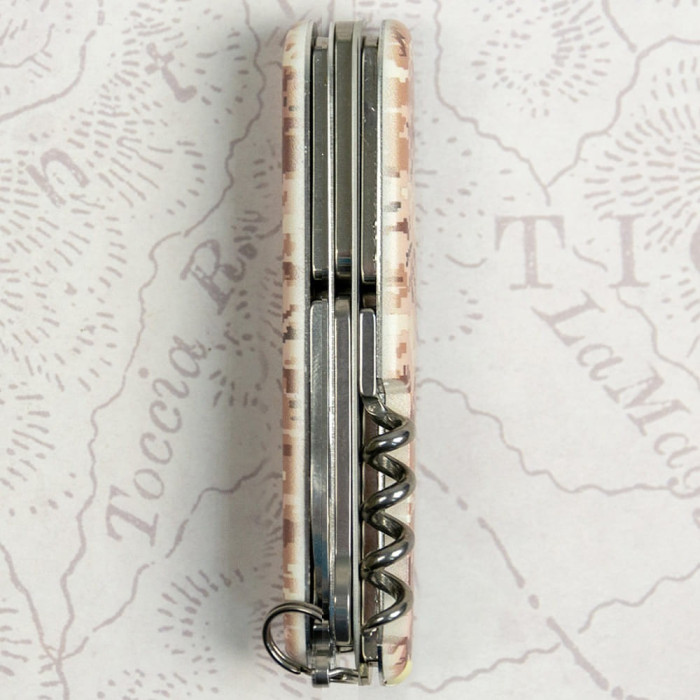 Складной нож Victorinox CLIMBER ARMY Пиксель песочный 1.3703.7.W3944p  