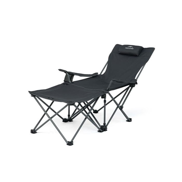 Кресло складное Naturehike CNK2300JJ012, алюминий, черный  