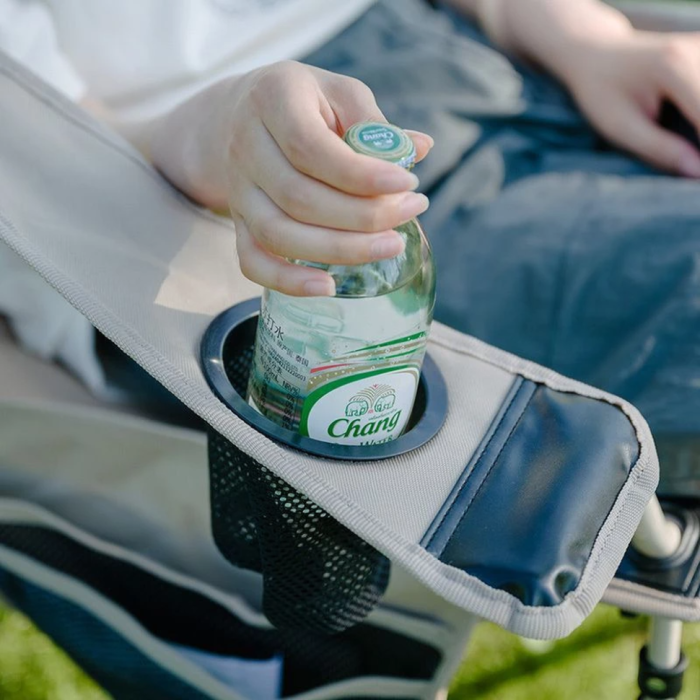 Кресло складное Naturehike CNK2300JJ012, алюминий, черный  