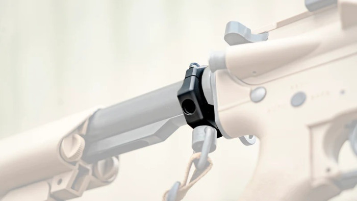 Крепление для QD-антабки GrovTec для AR15 (на трубу примера)  